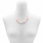 Longstone Gem Necklace - Rose Quartz
