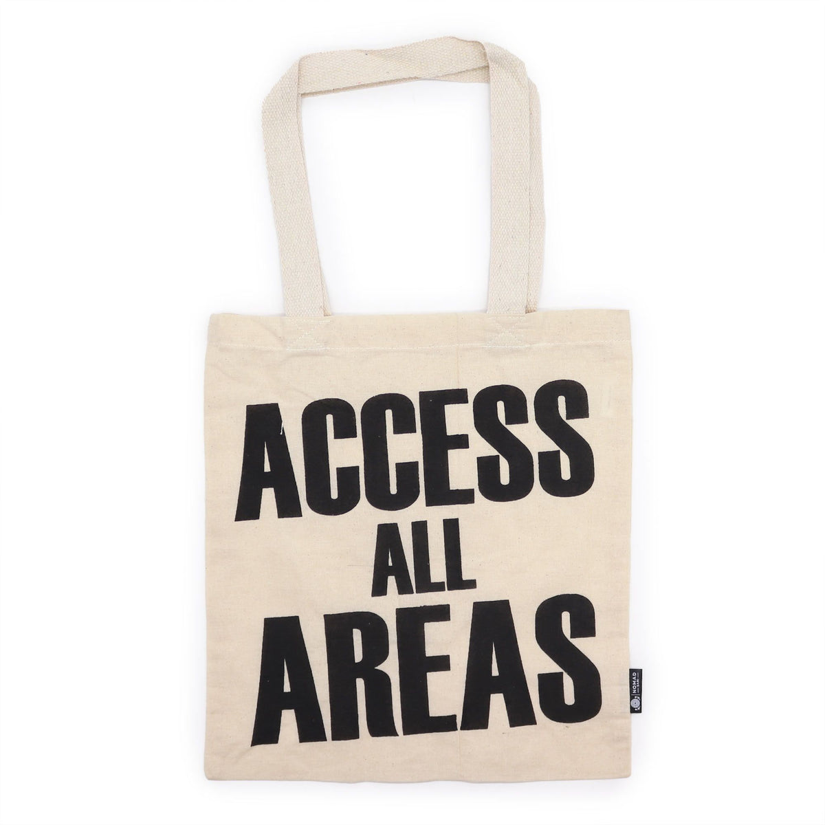 Iconic Basic Tote Bag - ACCESS ALL AREAS - Natural 4oz