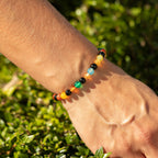 Rainbow Jade Petite Power Bracelet – 17cm, 6mm Beads