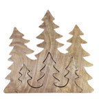 Lost in the Forrest - Three Trees 3D Wooden Decoration - 20x23cm AW-Dropship