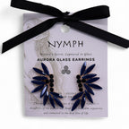 Royal Blue - Vintage Glass - Fairies - Earrings