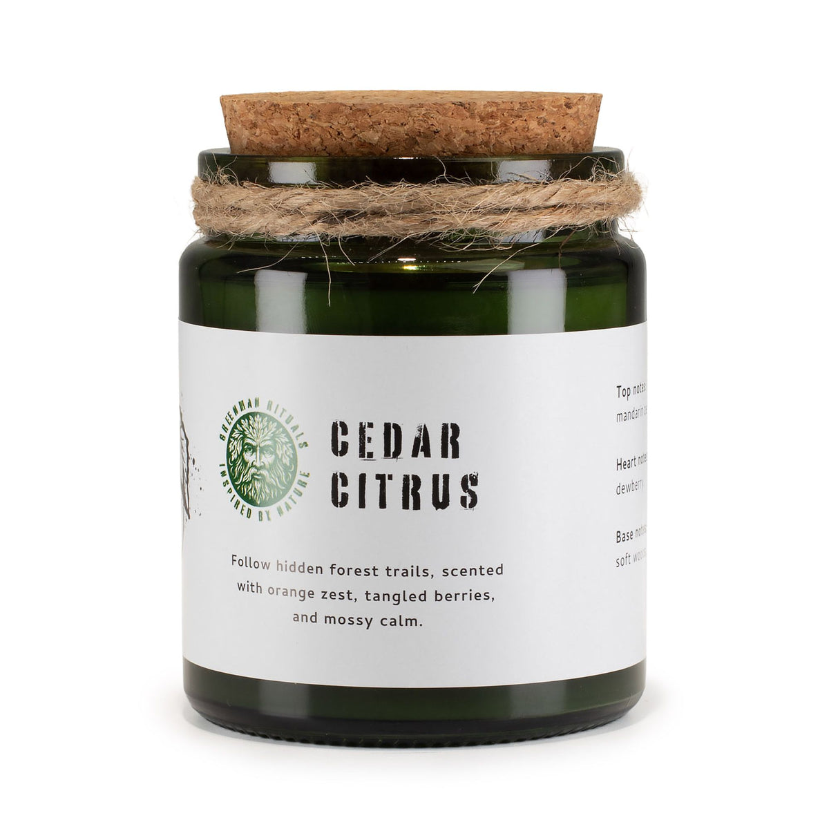 Greenman Woodwick Soy Candle Collection