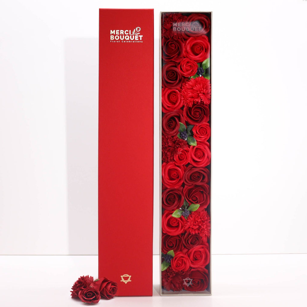 Classic Soap Red Roses Extra Long