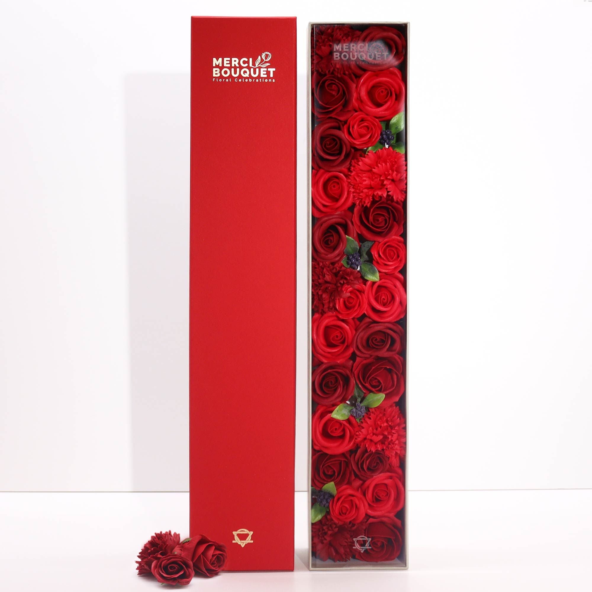 Classic Soap Red Roses Extra Long