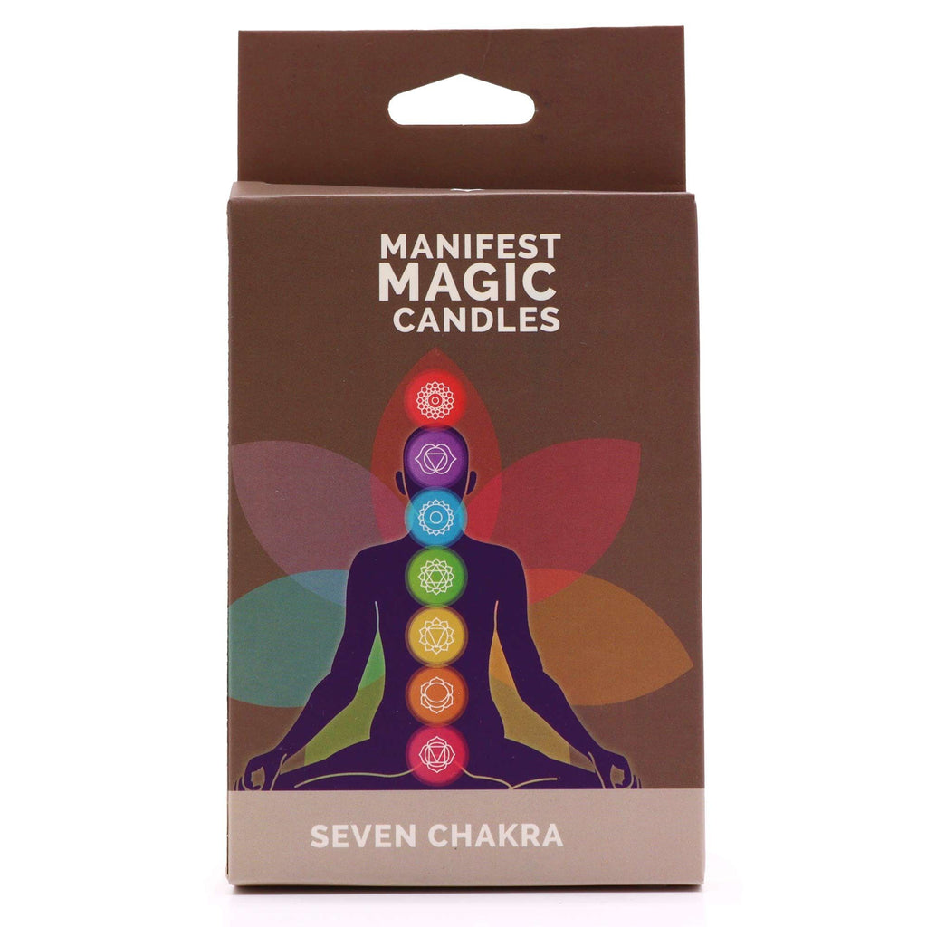 Chakra Manifest Candles (pack of 7)