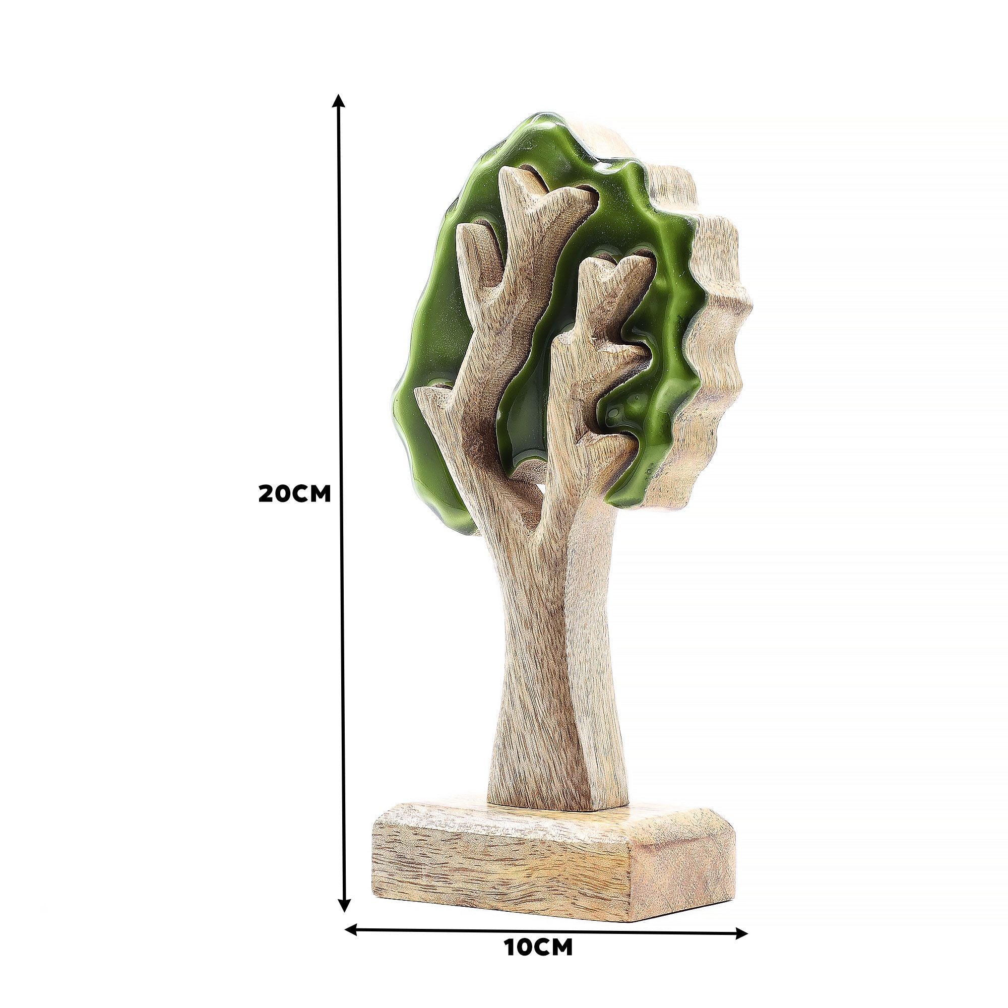 Lost in the Forrest -  Single Tree 3D Wooden Decoration - 20x10cm AW-Dropship