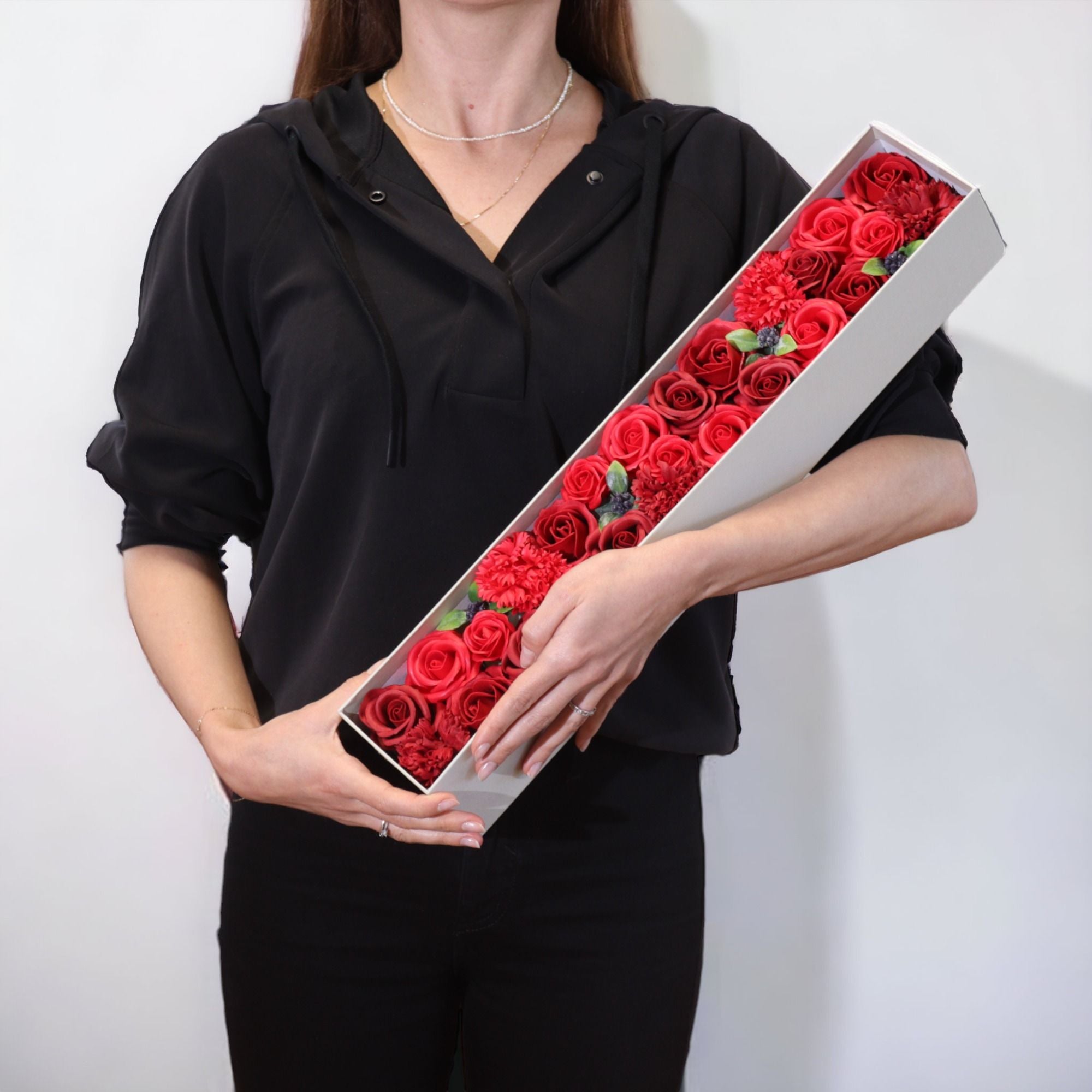 Classic Soap Red Roses Extra Long