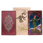 Pink Box Ruby Foil Tarot Card Gift Box Set with booklet
