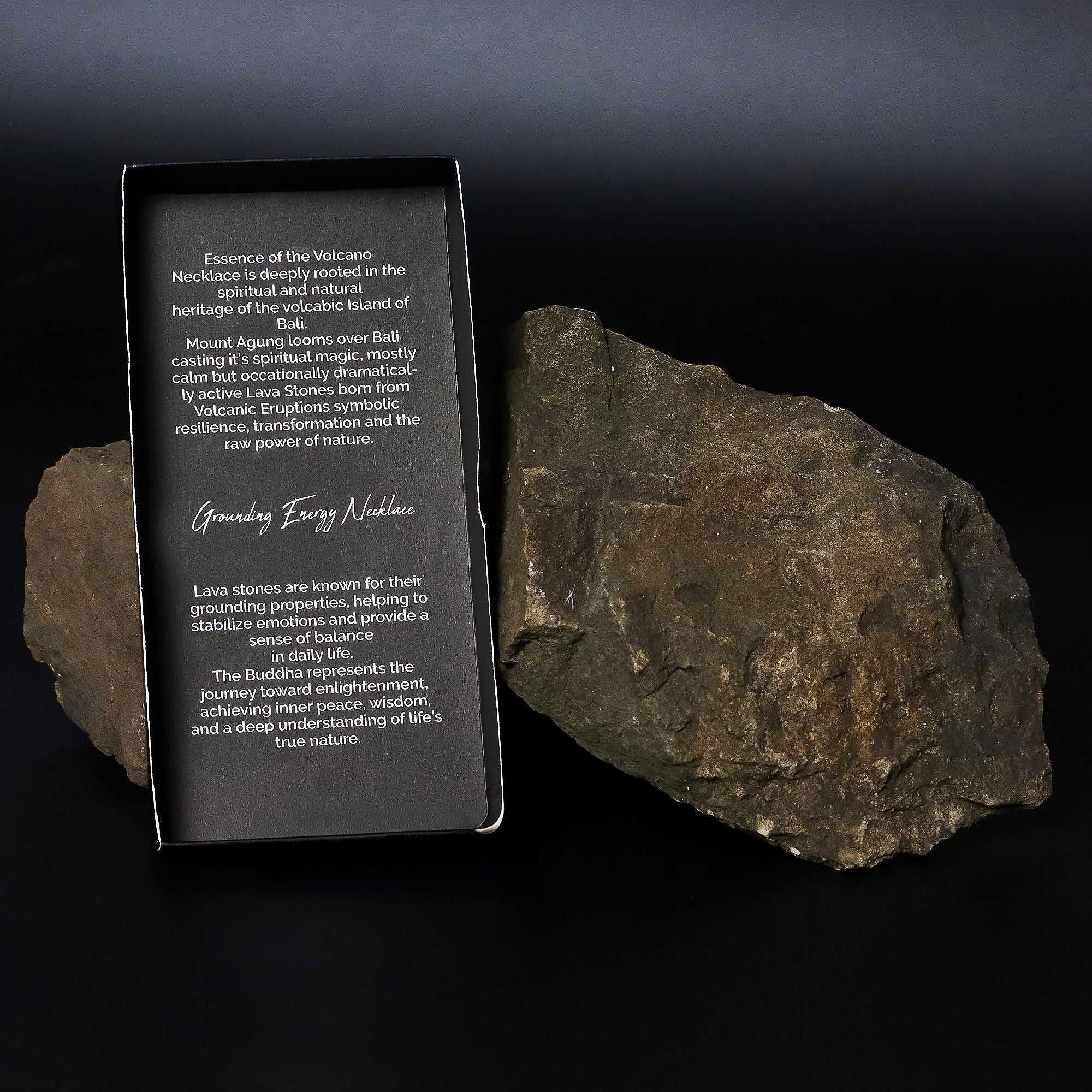 Essence of the Volcano Necklace - Grounding Energy