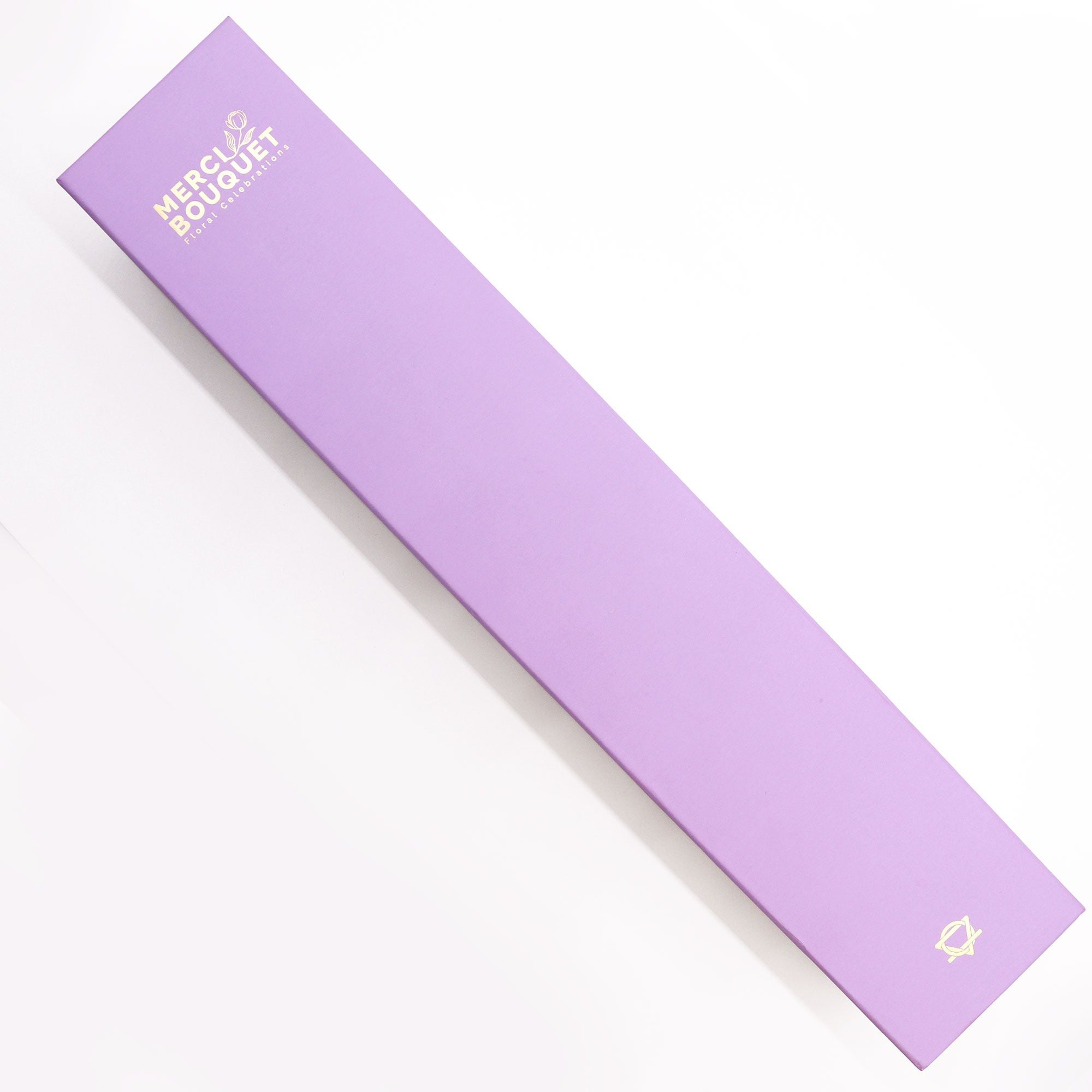 Lavender Rose & Carnation Soap Flowers Extra Long Box