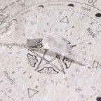 Ancient Witch Cleansing Spell Incense & Rock Crystal Pendulum Set