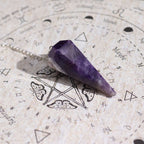 Ancient Witch Spell Incense - Seduction - Amethyst Pendulum