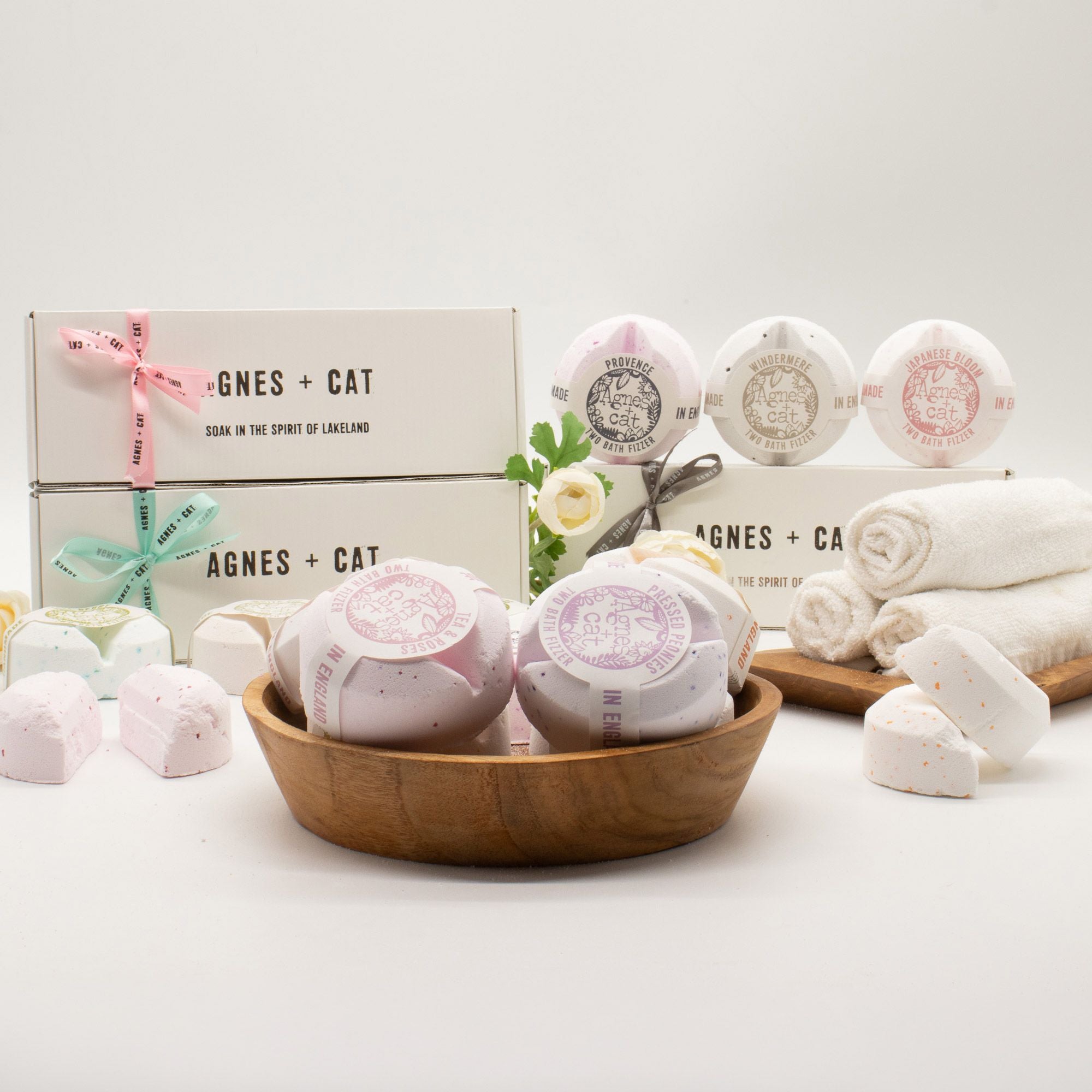 Agnes + Cat Lakeland Favourites Bath Fizzer Gift Set