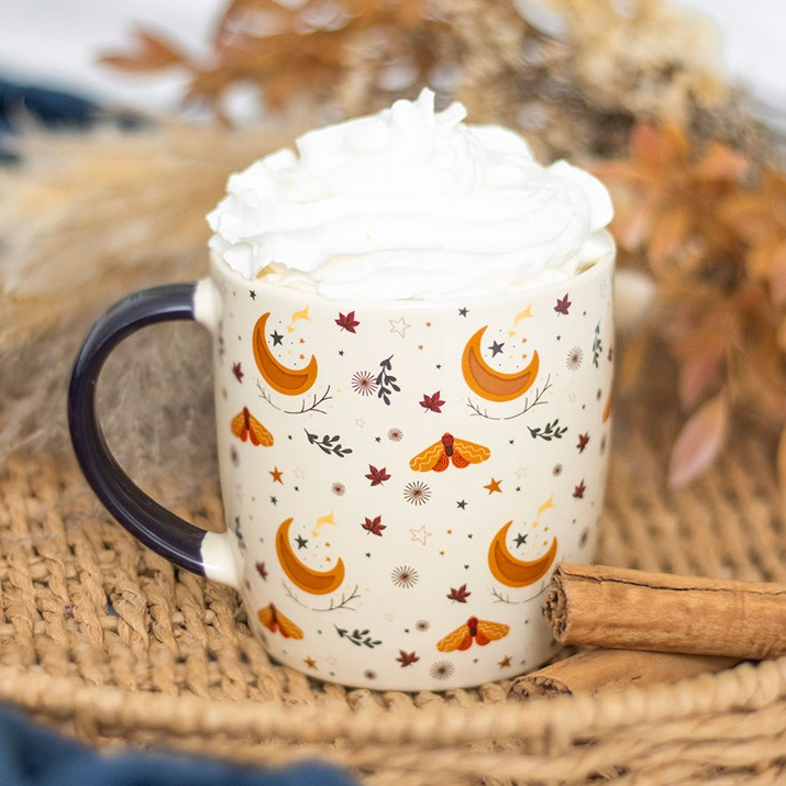 Autumn Magic Harvest Moon Print Mug