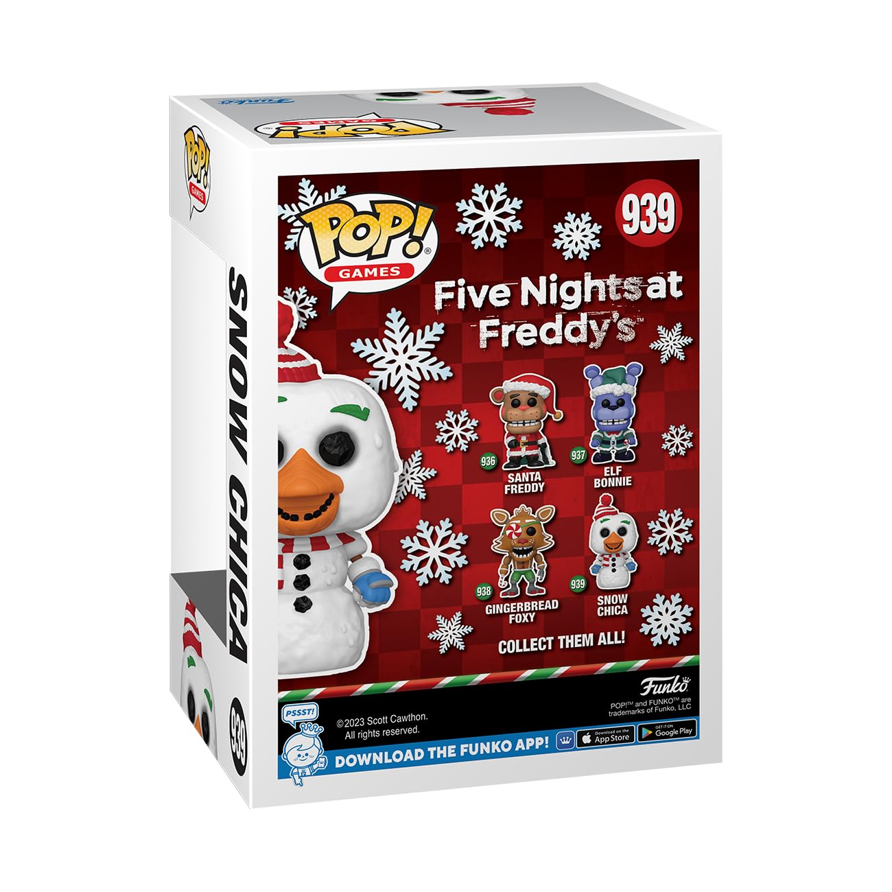 Funko Pop! Five Nights At Freddy's (FNAF) - Holiday Chica the Chicken #939 Funko