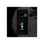 Glow in the Dark Alien Keyring