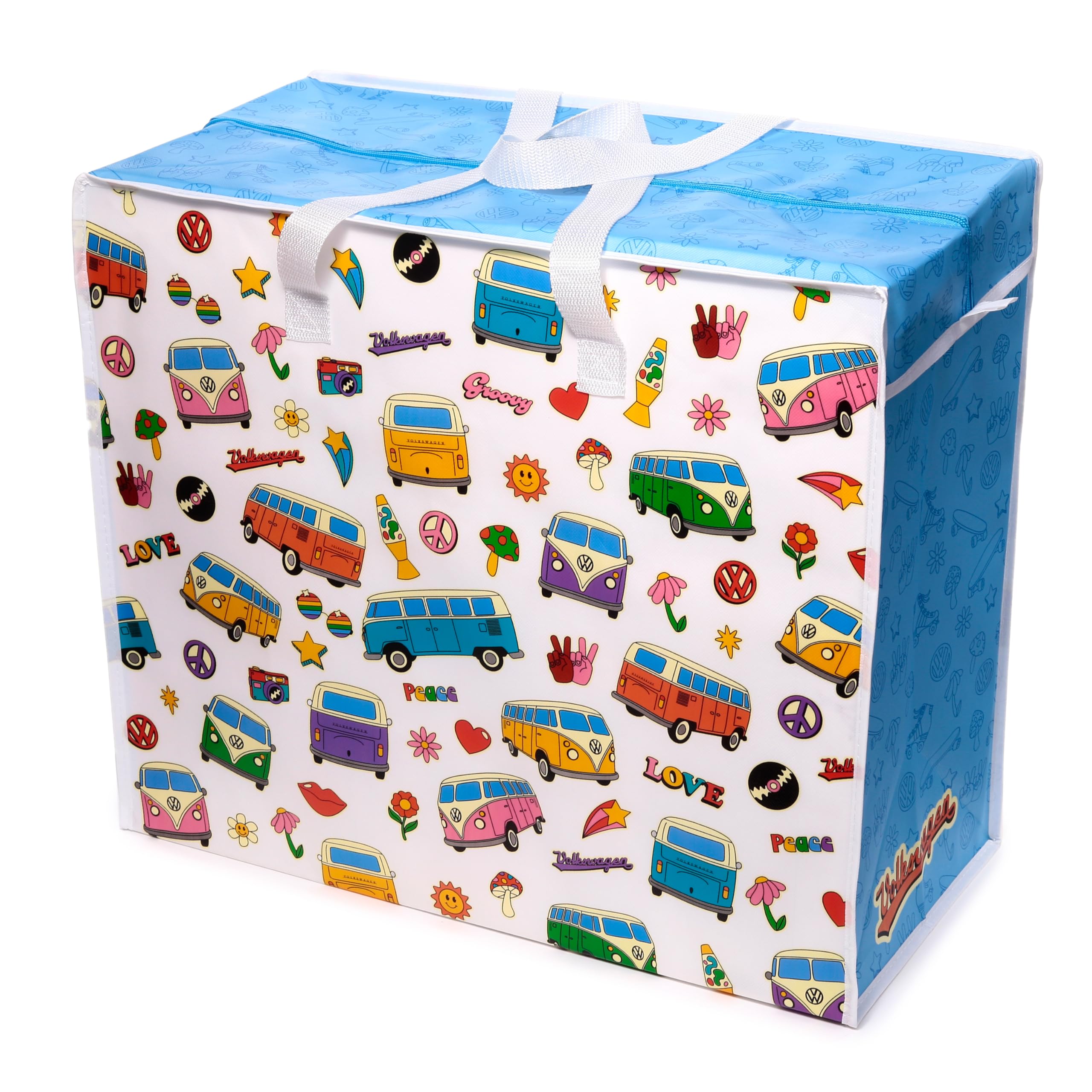 Puckator Volkswagen VW T1 Camper Bus Retro Zip Up Laundry Storage Bag Puckator