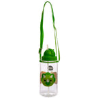 Puckator Adoramals Dinosaur Bottle With Straw 450ml Puckator