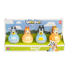 Weebles Bluey Set of 4 Characters Giochi Preziosi