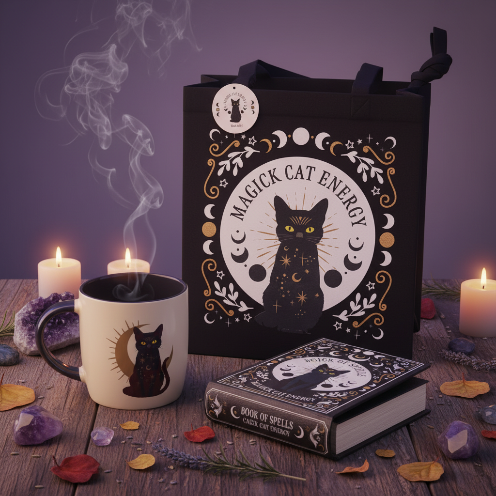 Black Magick Cat Bundle - Lit Witchy Scene