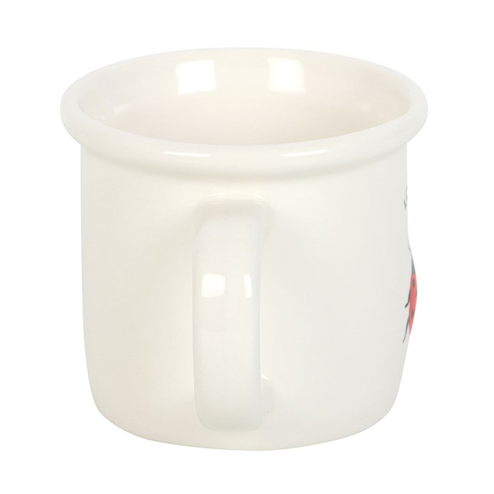 Love Bug Ceramic Mug with 3D Ladybird – 360ml