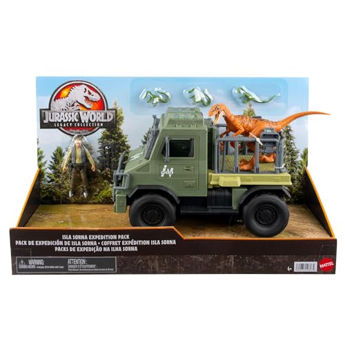 Mattel Jurassic World Legacy Collection Dinosaur Expedition Pack Toy Jurassic World