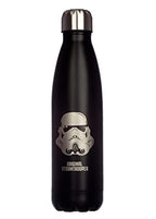 Puckator The Original Stormtrooper - Stainless Steel Water Bottle - Cold for 24h and Hot for 12h - Metal Water Bottles with Stormtrooper Design - Double Walled Modern Thermos Flask - Bpa Free -500 ml Puckator