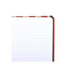 Red Circus Stripe A5 Notebook