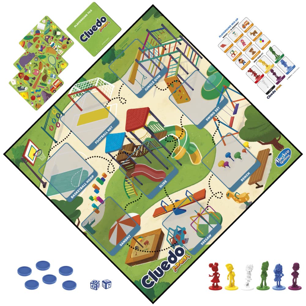 Hasbro Cluedo Junior Board Game Hasbro Gaming
