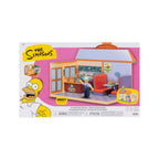 Jakks Pacific The Simpsons Krusty Burger Playset Includes 6.35 cm Krusty the Clown Articulated Mini Figurine and Detailed Accessories Jakks Pacific
