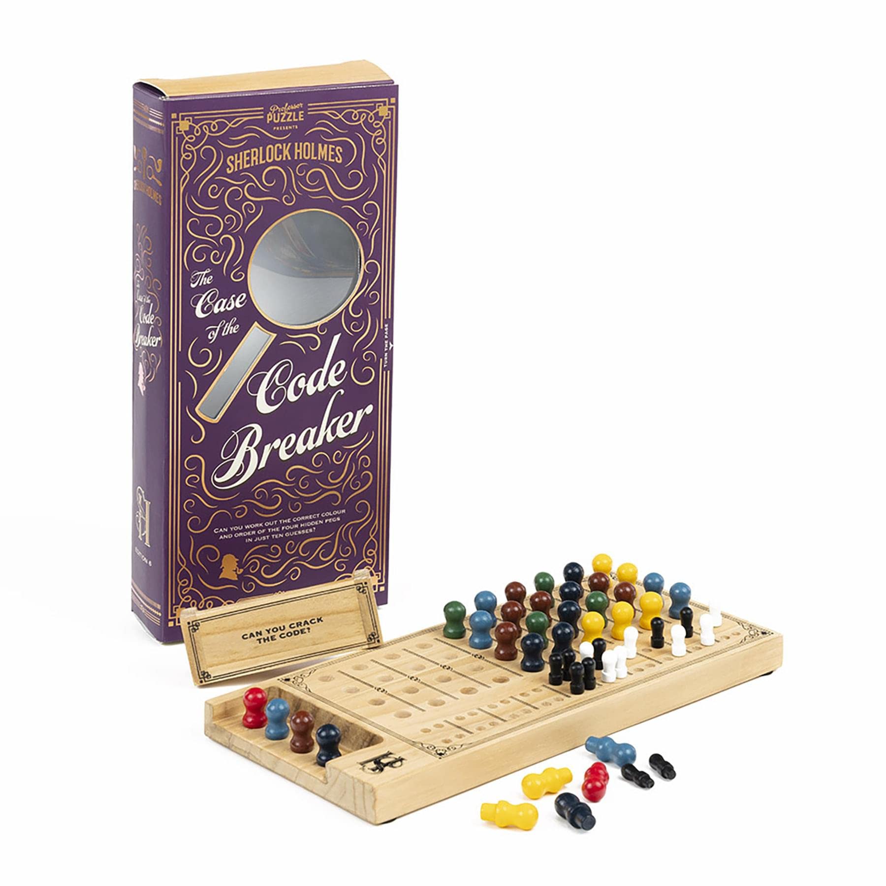 Professor Puzzle Sherlock Holmes: The Case of the Code Breaker Puzzle Game Professor PUZZLE