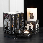 Black Cat Book of Spells Oil Burner and Wax Warmer