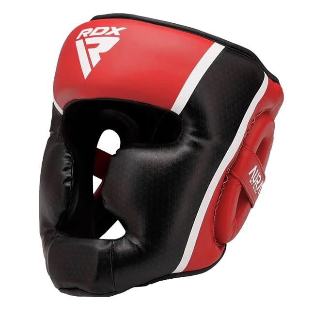 RDX Head Guard Aura Plus T-17 Red/Black-M RDX