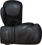 RDX Boxing Gloves Sparring Muay Thai Pro Training, Maya Hide Leather, Kickboxing Heavy Punching Bag Focus Mitts Pads Double End Ball Workout, MMA Fitness Gym Bagwork, Ventilated Palm, Men RDX