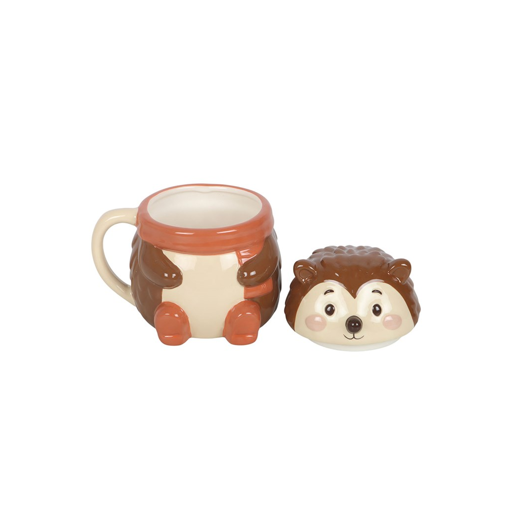 Hazel Hedgehog Lidded Mug