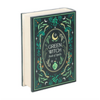 Green Witch Book-Shaped Storage Box