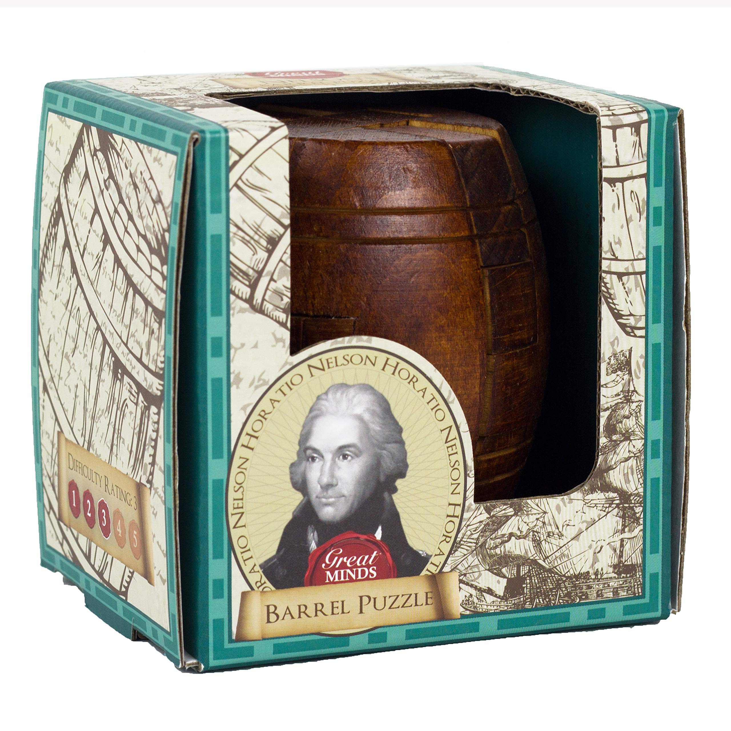 Professor Puzzle Nelson's Barrel Brain Teaser Puzzle Professor PUZZLE