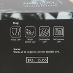 Normal Is an Illusion Gothic Mug and Socks Gift Set – 500ml
