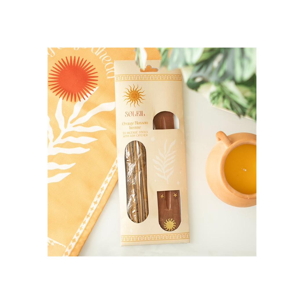 Soleil Orange Blossom Incense Stick Gift Set