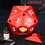 D20 Gaming Dice-Shaped Oil Burner
