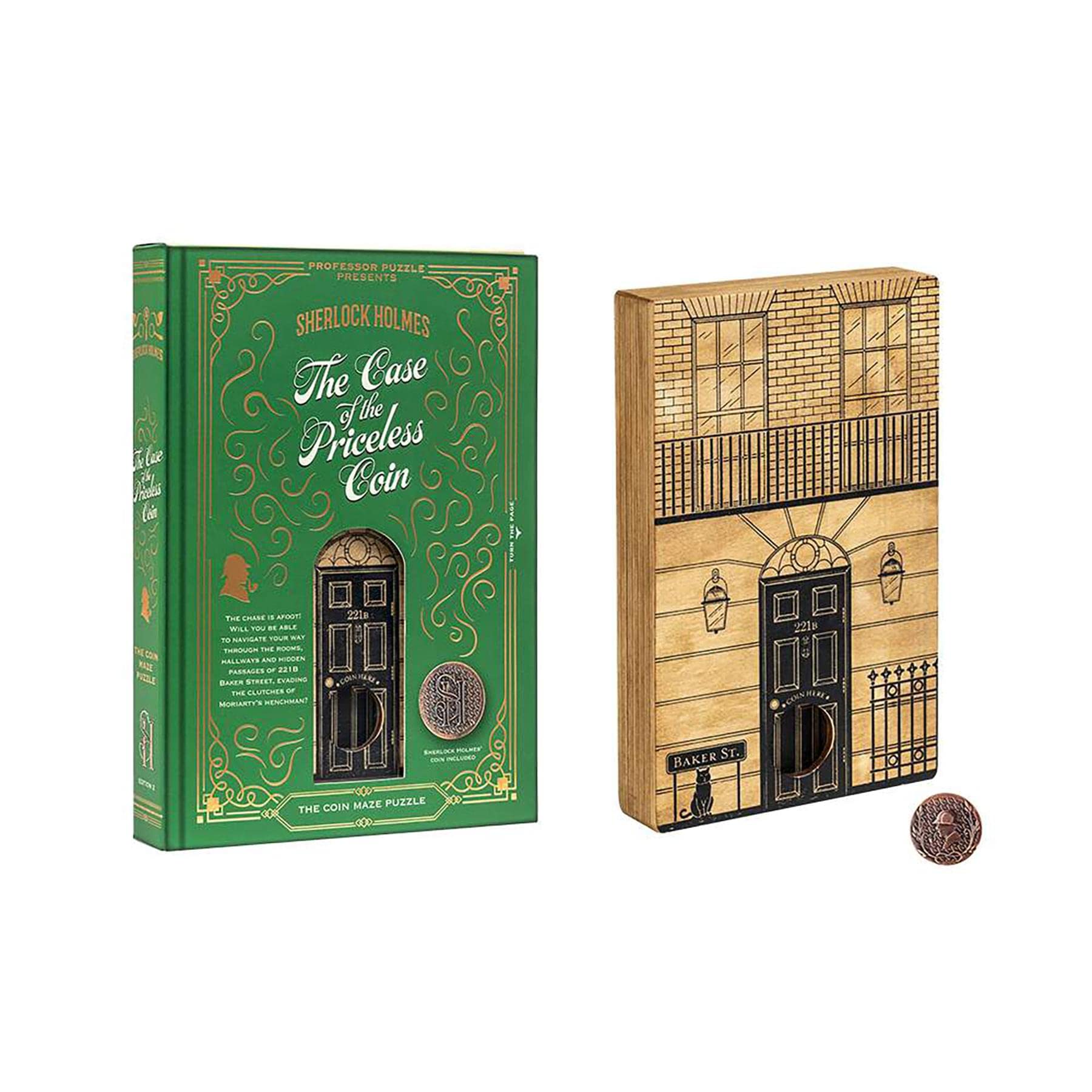 Professor Puzzle Sherlock Holmes The Case of the Priceless Coin Puzzle Professor PUZZLE