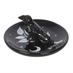 Mystic Raven & Moon Trinket Dish