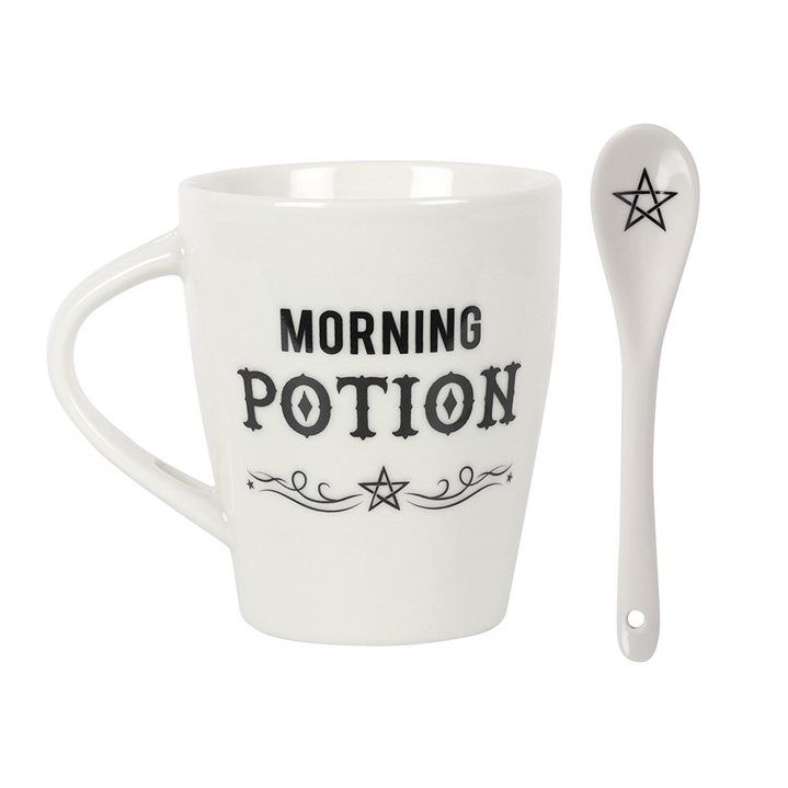 Morning Potion Mug and Spoon Set