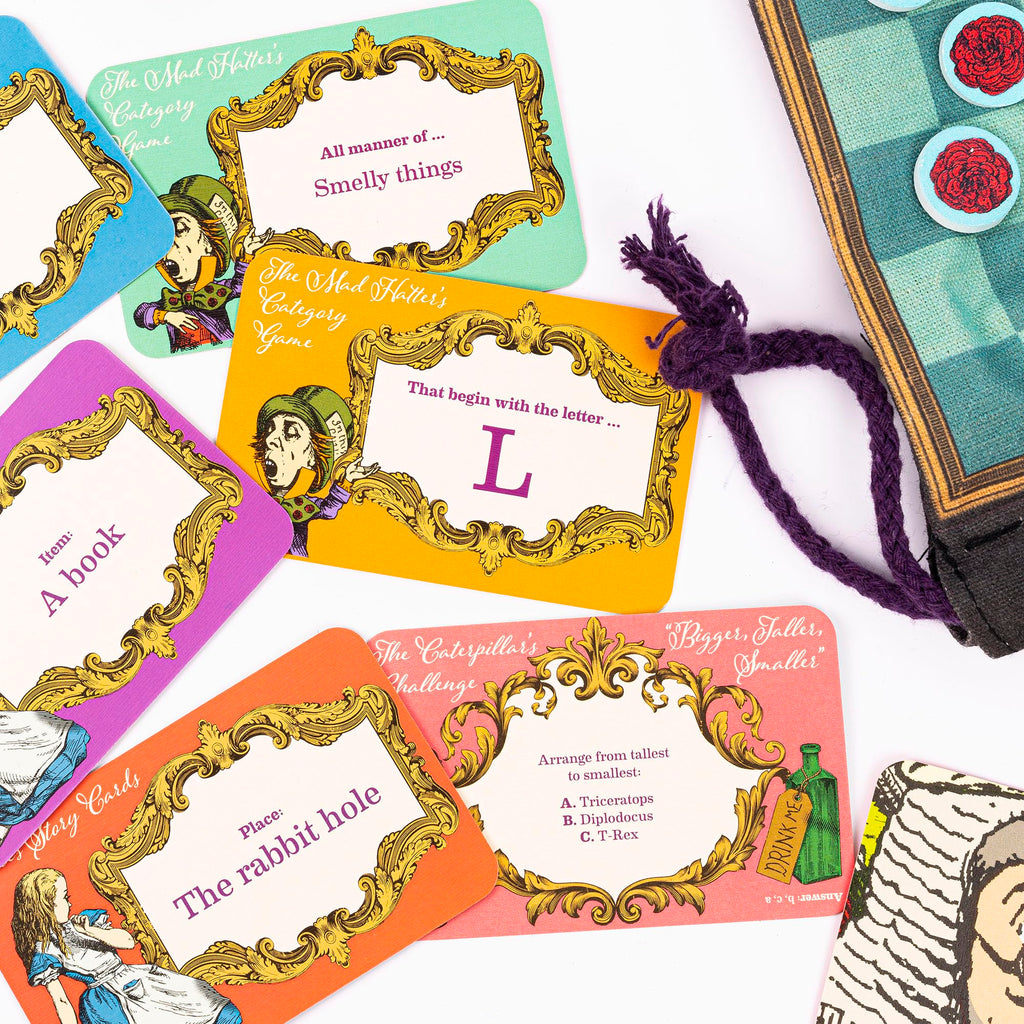 Professor Puzzle Mad Hatter's Tea Party Games Set Professor PUZZLE