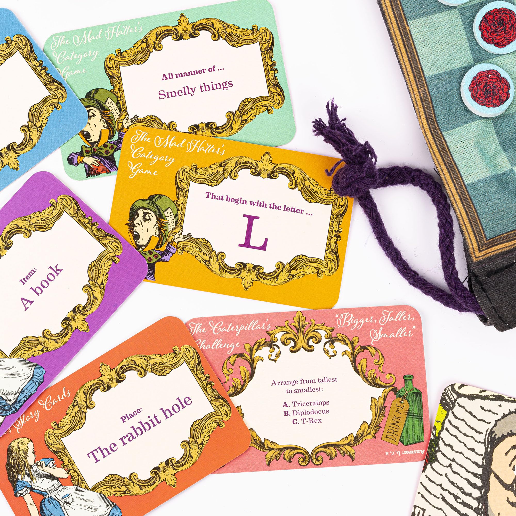 Professor Puzzle Mad Hatter's Tea Party Games Set Professor PUZZLE