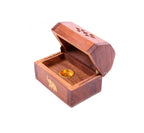 Puckator Sheesham Wood Mini Incense Burner Box-Elephant Inlay Puckator