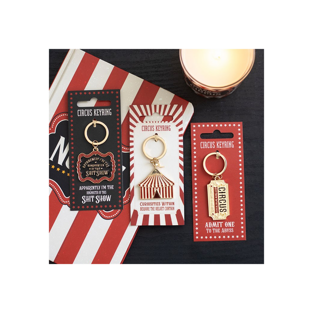 Circus Ringmaster Keyring