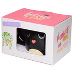 Puckator Feline Fine Black Cat Shaped Mug Puckator