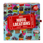 Professor Puzzle Movie Locations 1000 Piece Film Trivia Puzzle Game Professor PUZZLE