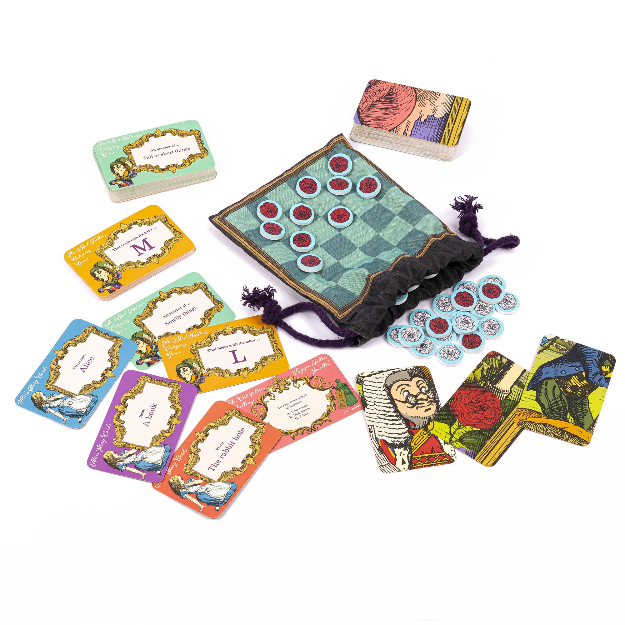 Professor Puzzle Mad Hatter's Tea Party Games Set Professor PUZZLE